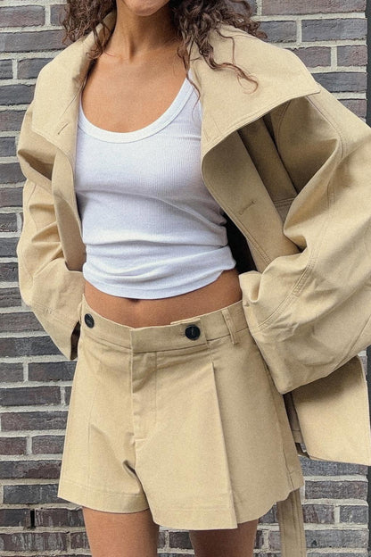 Trenchcoat with Waist Belt