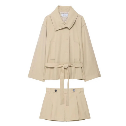 Trenchcoat with Waist Belt