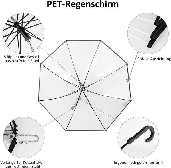 Regenschirm für kleine Hunde