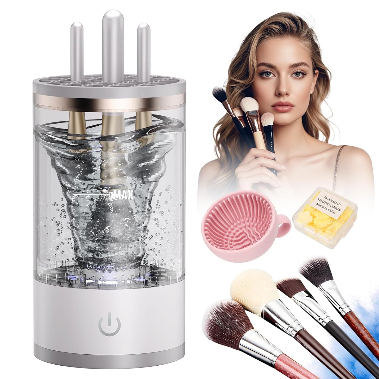 Electric Makeup Brush Cleaner