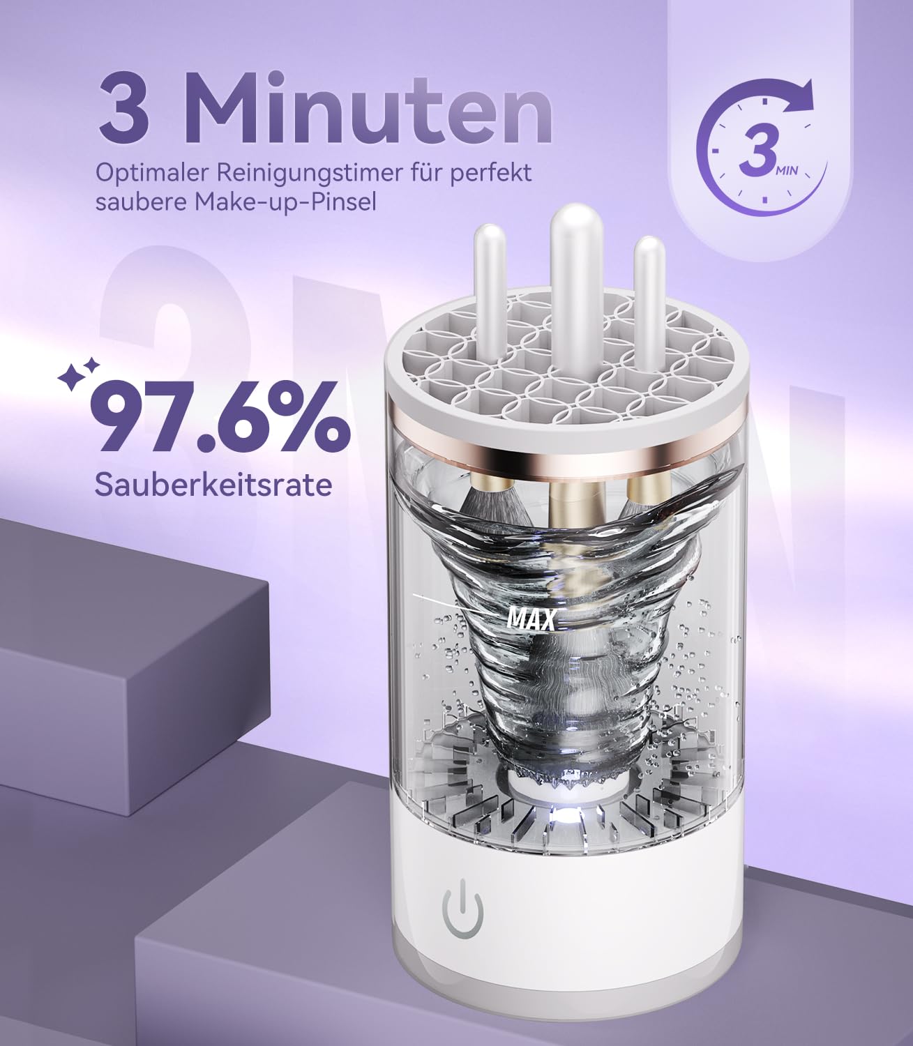 Electric Makeup Brush Cleaner