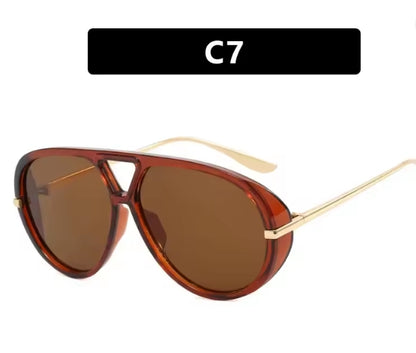 Trendy Aviator Sunglasses