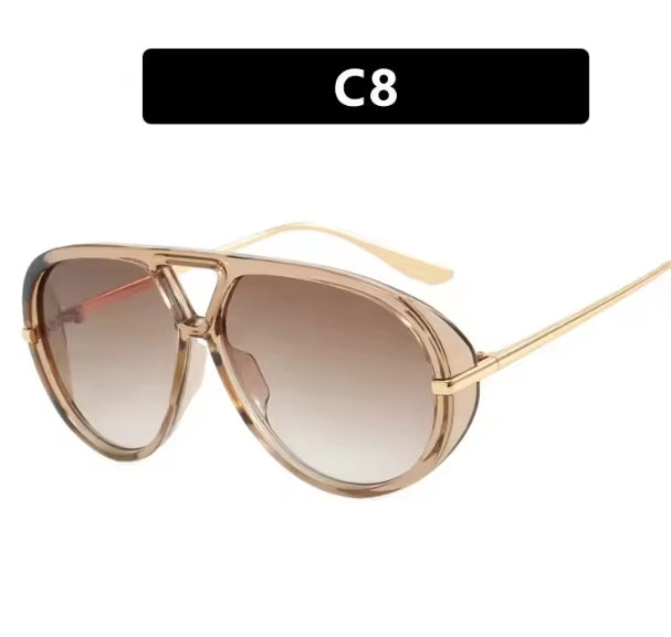 Trendy Aviator Sunglasses