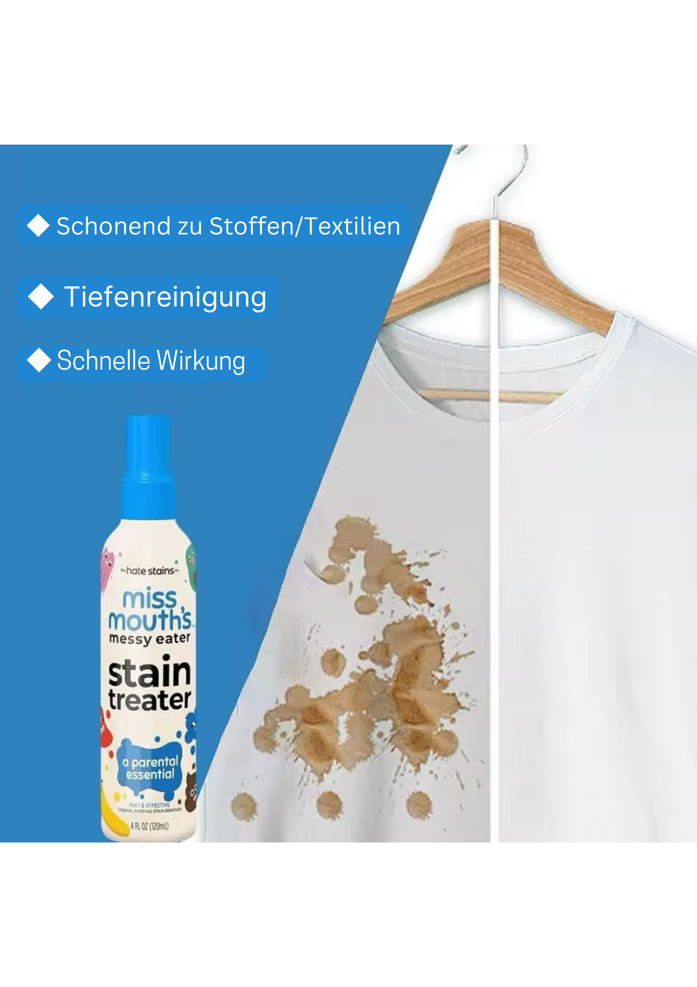 Power Stain Remover Spray – Extra Strong Miracle Cleaner