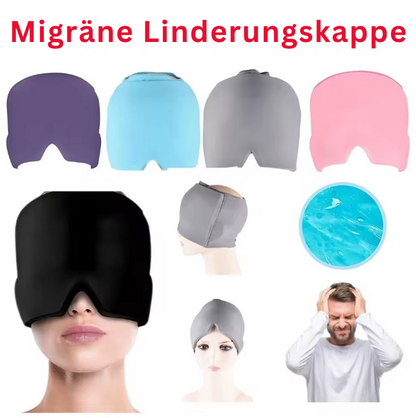 Cooling Migraine Relief Cap – Cold Therapy Head Wrap