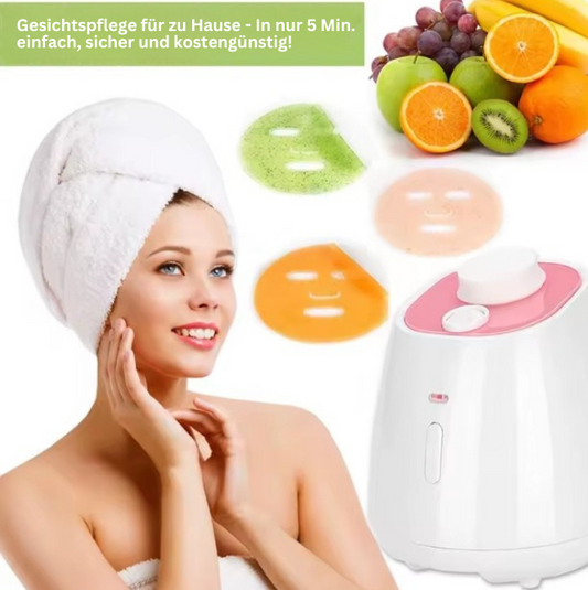 Selbstgemachte Gesichtsmaske Maschine