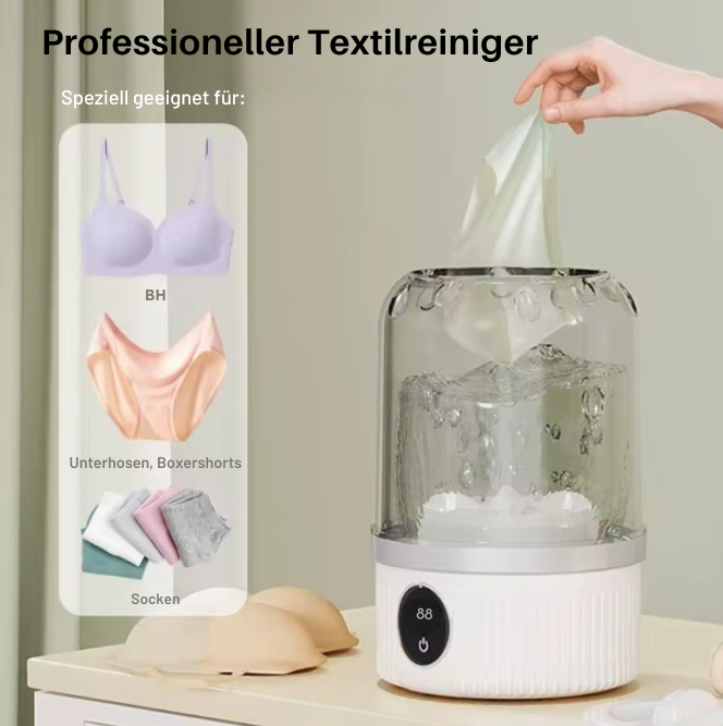 Tragbare Mini-Waschmaschine