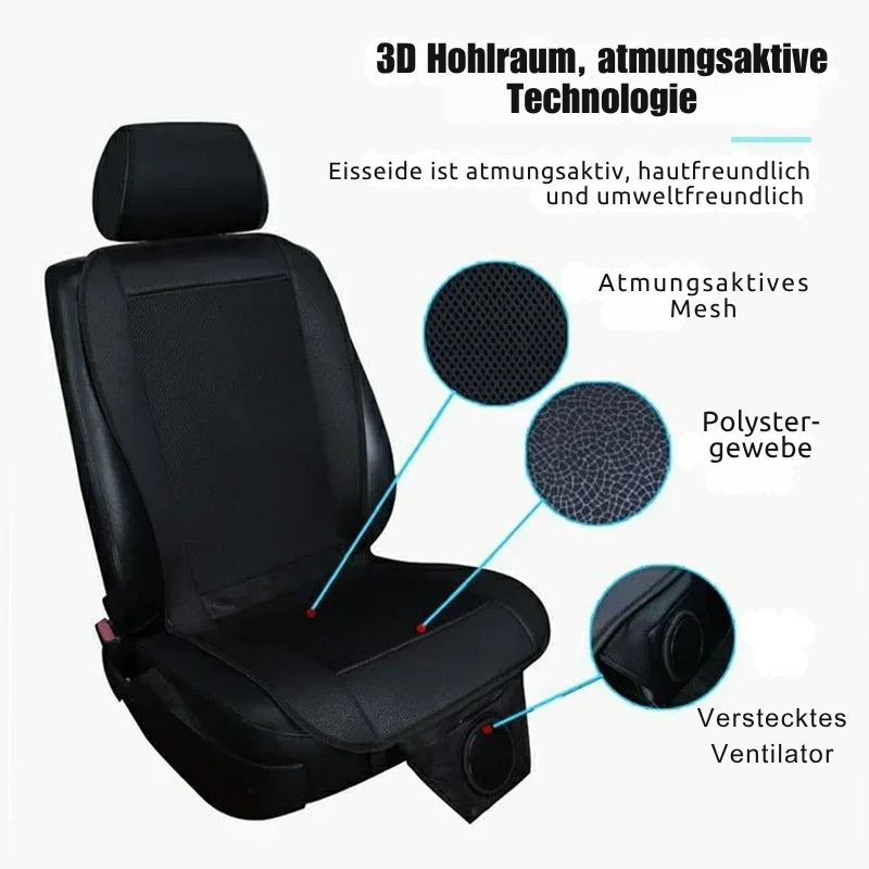 Cooling Seat Cushion with Fan – USB Vent & Adjustable Airflow
