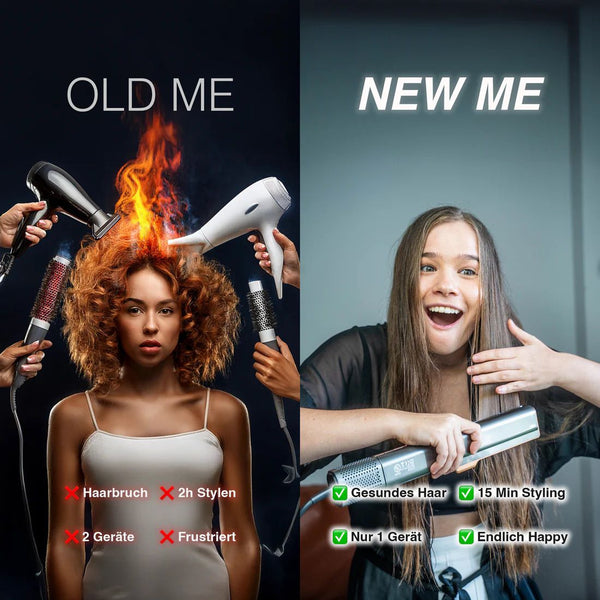 2-in-1 Airstraight Hairstyling