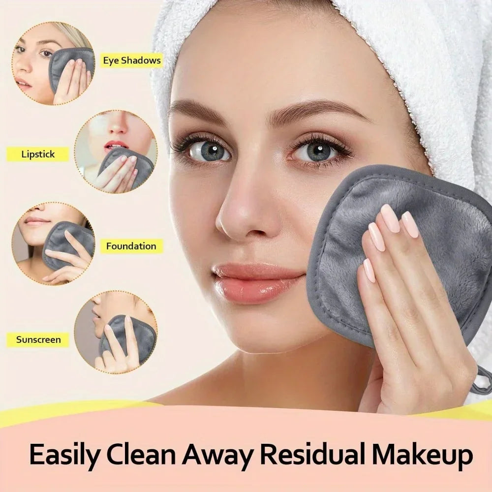 12pcs Fluffy Face Cleansing Towels
