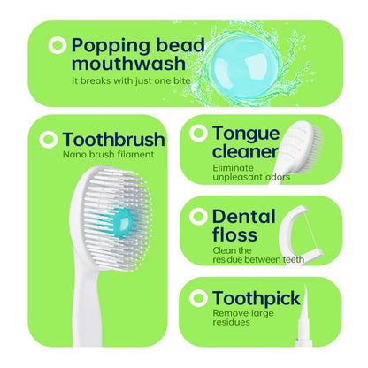 Disposable Travel Toothbrushes