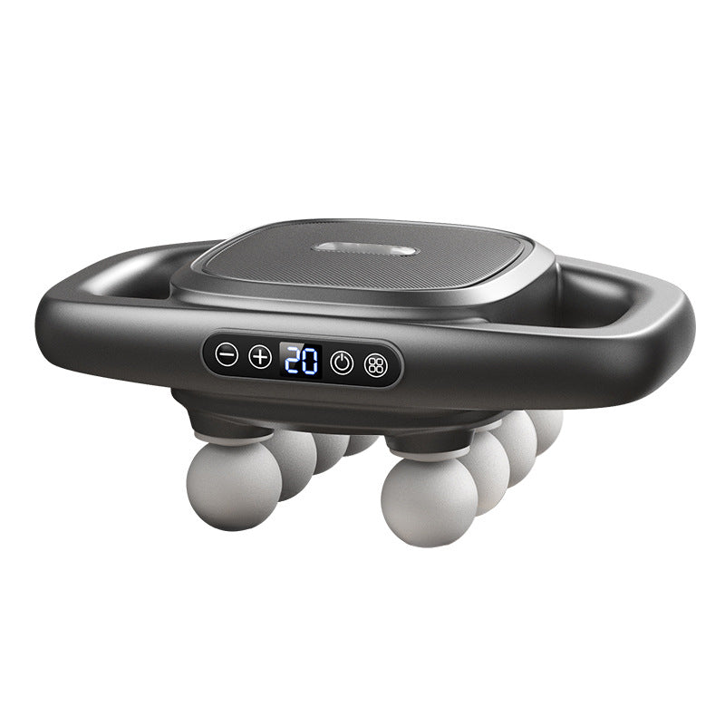 8-Head Massage Gun – Deep Tissue Percussion with Multiple Attachments