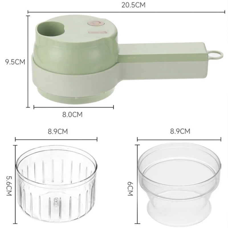 4-in-1 Vegetable Chopper – Multi-Functional Kitchen Tool