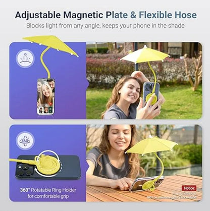 Handy-Sonnenschutz Schirm